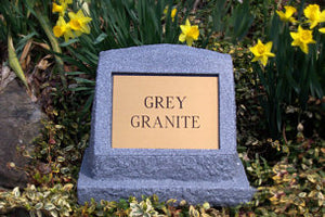 Gray Granite Monument Large